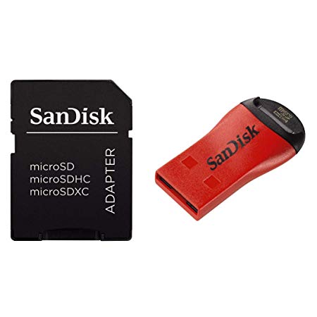 SanDisk SDDRK-121-B35 MobileMate Duo(Adapter USB Reader for microSD/microSDHC/microSDXC Card)