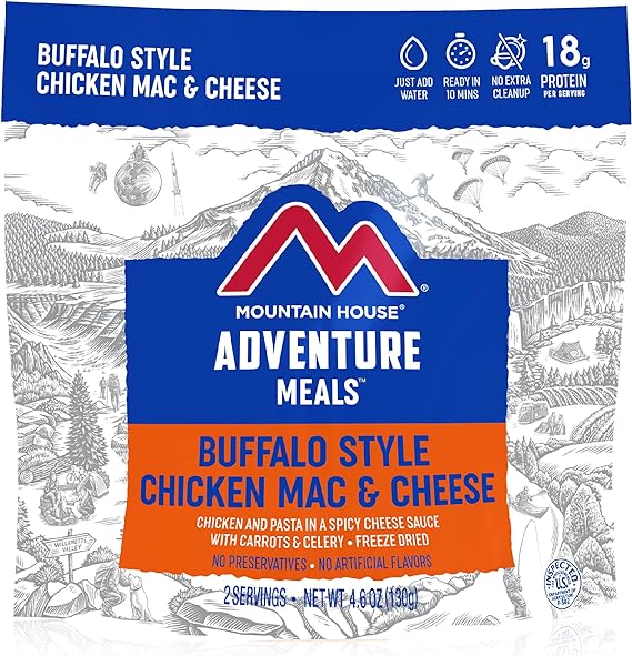 Mountain House Buffalo Style Chicken Mac & Cheese