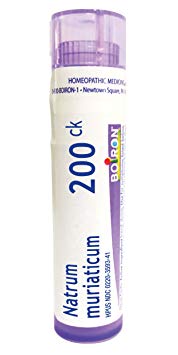 Boiron Natrum Muriaticum 200C, 80 Pellets, Homeopathic Medicine Runny Nose