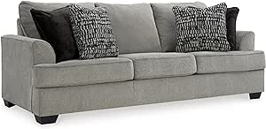 Signature Design by Ashley Deakin Casual Sofa for Living Room, Gray