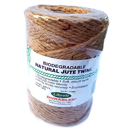 Natural Jute Twine. 5 Ply X 520ft