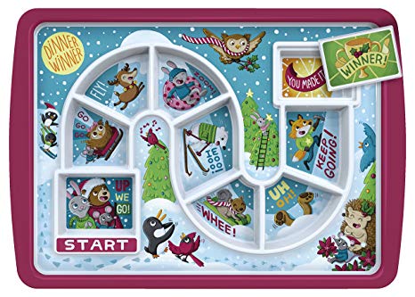 Fred DINNER WINNER Kid's Dinner Tray, Outer Space (Christmas Dinner)