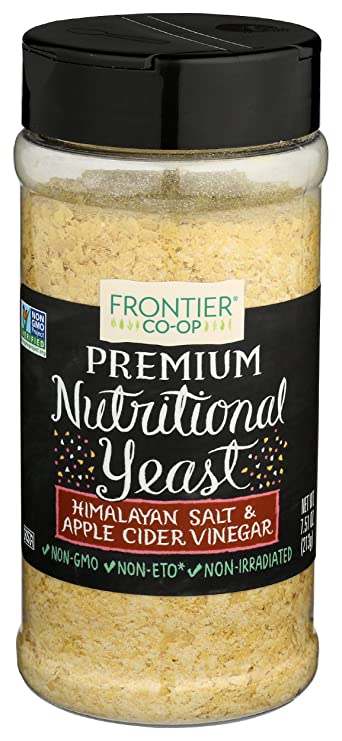 Frontier, Nutritional Yeast Salt Vinegar, 7.51 Ounce