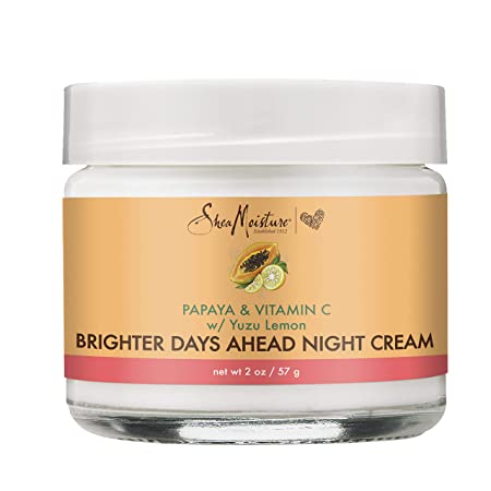 SheaMoisture Night Cream for Dull Skin Papaya and Vitamin C Paraben Free Moisturizer 2 oz