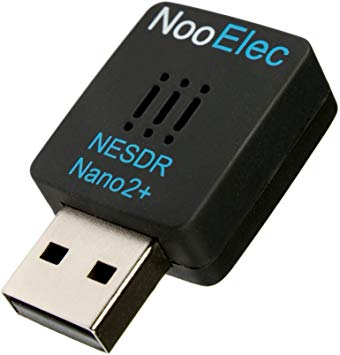 NooElec NESDR Nano 2  Tiny Black RTL-SDR USB Set (RTL2832U   R820T2) with Ultra-Low Phase Noise 0.5PPM TCXO, MCX Antenna & Remote Control; Software Defined Radio, DVB-T and ADS-B Compatible, ESD Safe