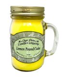 Lemon Pound Cake Scented 13 oz Mason Jar Candle - Made in the USA by Our Own Candle Company