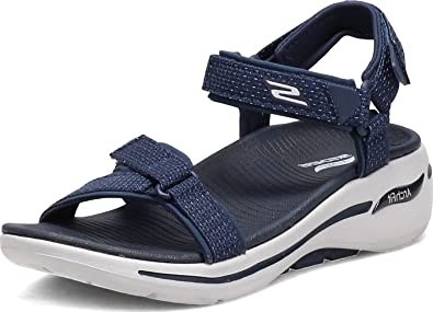 Skechers Go Walk Arch Fit Mesh Quarter Strap