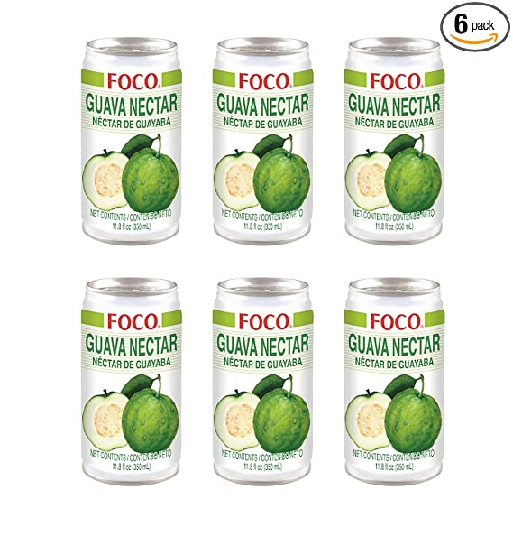 Foco Guava Nectar (6 Pack, Total of 70.8fl.oz)