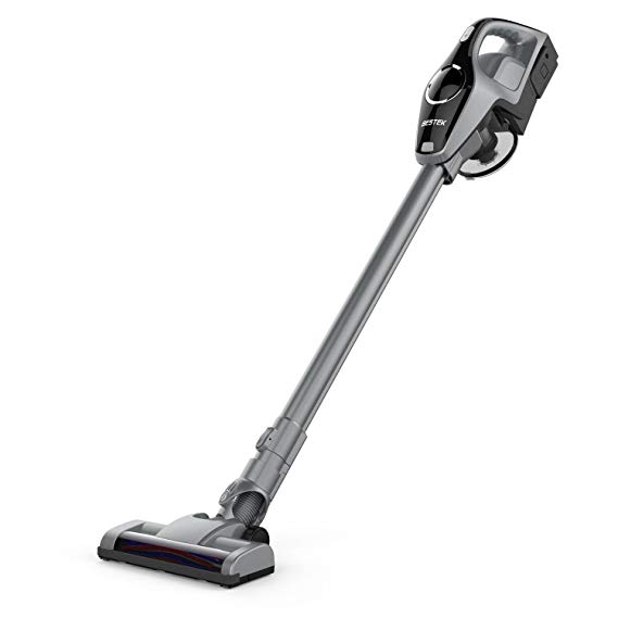 BESTEK Cordless Stick Vacuum Cleaner - 2 in 1 Handheld/Upright Lithium Rechargeable Vacuum with Removable Battery