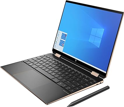 New Spectre x360 2-in-1 13.5" 3K2K OLED Ultra HD Touch-Screen Laptop 14-ea1023dx 11th Gen Intel Core i7-1195G7 Active Pen Plus Best Notebook Stylus Pen Light (2TB SSD|16GB RAM) Win 11 Pro