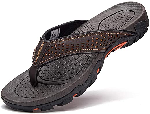 GUBARUN Mens Sport Flip Flops Comfort Casual Thong Sandals Outdoor