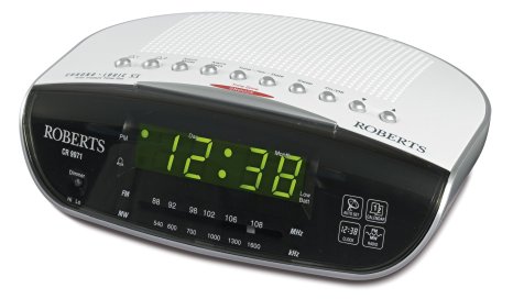 Roberts Radio CR9971 Chronologic Vi Dual Alarm Clock Radio with Instant Time Set