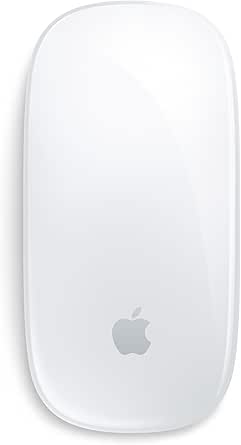 Apple Magic Mouse: Bluetooth, wiederaufladbar. Kompatibel mit Mac oder iPad; Weiß, Multi-Touch Oberfläche (USB-C)