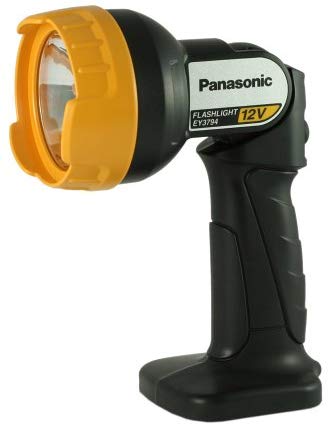 Bare-Tool Panasonic EY3794B 12-Volt Pivoting Head Flashlight (Tool Only, No Battery)