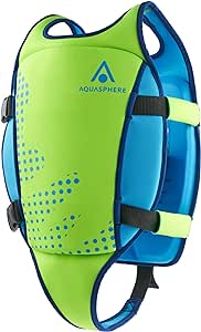 AQUASPHERE Swim Vest | Gilet da nuoto per bambini da 2 a 6 anni, giubbotto di galleggiamento per neonati e bambini, ragazzi e ragazze con fibbie regolabili e cinghie di sicurezza regolabili