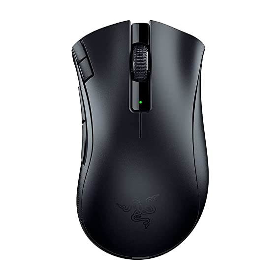 Razer DeathAdder V2 X Hyperspeed: Award-Winning Ergonomic Design - Ultra-Fast Hyperspeed Wireless Ergonomic Gaming Mouse - 235hr Battery Life - RZ01-04130100-R3A1, Black