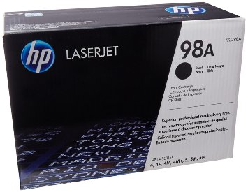 HP 98A 92298A Black Original LaserJet Toner Cartridge