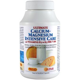 Ultimate Calcium-Magnesium Intensive Care with Vitamins D3 & K2 MK-7 100 60 Capsules