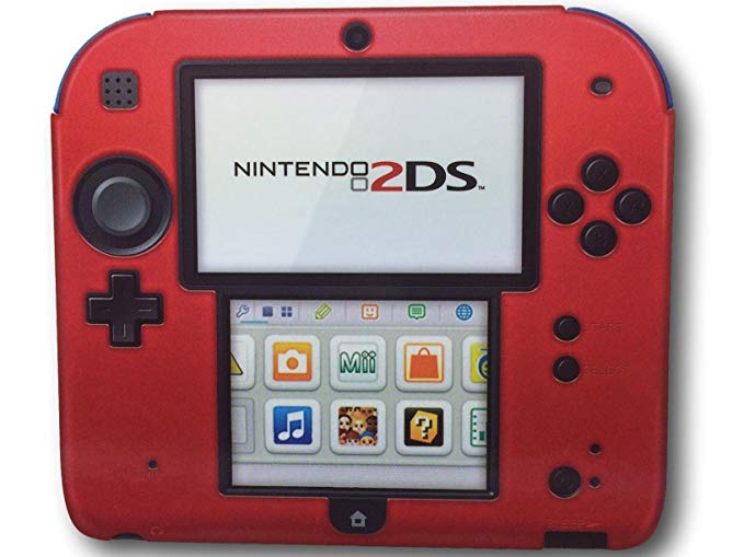 PDP Silicone Case/cover for Nintendo 2DS (Red)