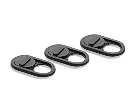 Original Webcam Cover directly from the Swiss Manufacturer – good grip – 3-pack black!