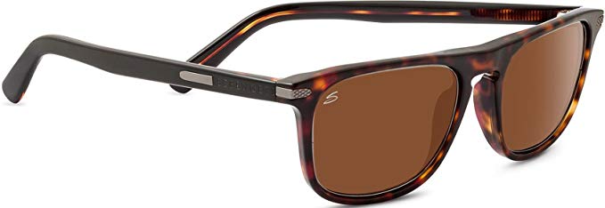 Serengeti 8155 Leonardo Sunglass, Dark Havana Frame, Polarized Drivers Lens