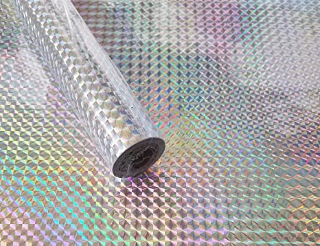 Classic Touch Zip Tac Self Adhesive Paper (9 ft x 18 in) - Holographic #250