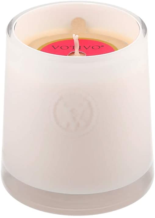 Votivo Red Currant Candle | 8.5 oz White Glass Candle
