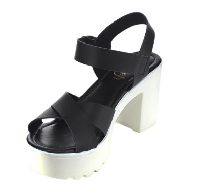 Refresh Women's Gaga-07 Chunky Platform Sandal