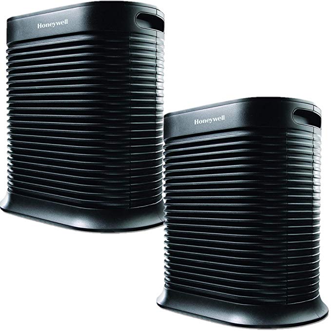 Honeywell True HEPA Allergen Remover, 465 sq. Ft, HPA300 (2 Pack)