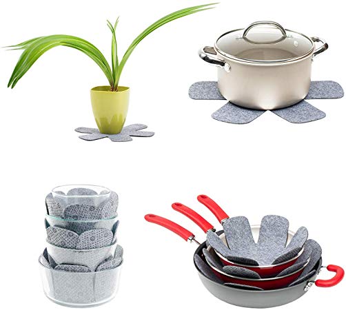 Pot and Pan Protector Pads, Non Slip, Kitchen Organization and Storage