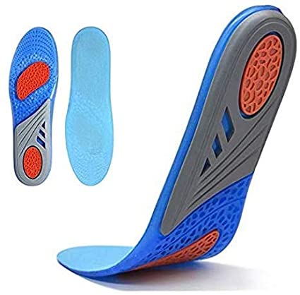 Insoles for Women ＆ Men, Maximize Foot Health & Comfort, Reduce Fatigue, Relieve Foot Pain, Shock Absorption & Cushioning, Shoes Insoles for Distribute Weight and Absorb Shock with Every Step