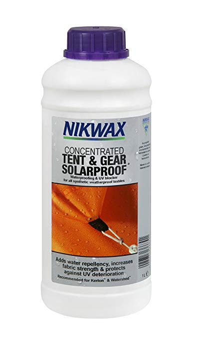 Nikwax Tent and Gear Cleaning, Waterproofing, and UV Protection