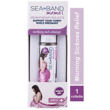Sea-Band Mama! Essential Oil Calming Aromatherapy Rollette for Morning Sickness Relief