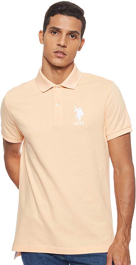 U.S. Polo Assn. Men's Short-Sleeve Polo Shirt with Applique