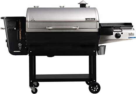 Camp Chef 36 in. WiFi Woodwind Pellet Grill & Smoker with Sidekick (PG14) - WiFi & Bluetooth Connectivity