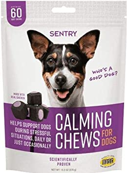 SENTRY Calming Chews Dog 60ct