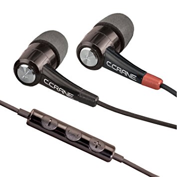 C. Crane CC Buds PRO Foam Earbuds, Mic & Phone Remote – Designed for Voice Clarity and Audio books – Fits Large and Small Ears