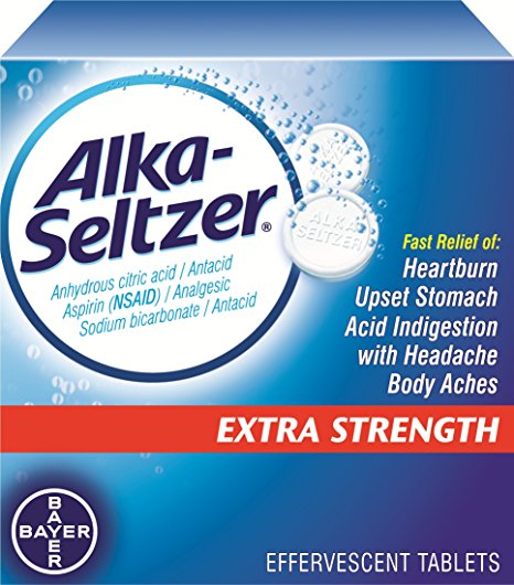 Alka-Seltzer Extra Strength, 24 Count