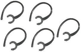 5 Pack Black EAR Hook By Gadgetbrat Compatible with Samsung Hm1900 Hm 1900 Replacement Ear Hook