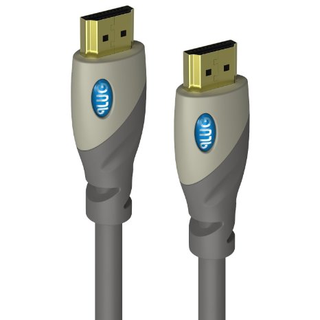 PlugLug HD-600 Series High-Speed HDMI Cable 50 Feet - Supports Ethernet 3D and Audio Return - Triple Shielded