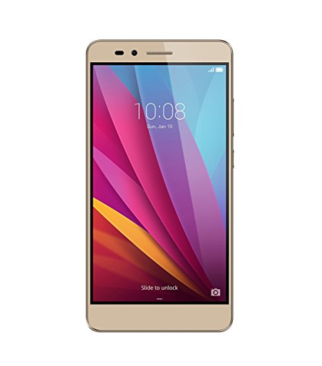 Honor 5x 5.5-Inch SIM-Free 4G Smartphone - Gold