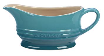 Le Creuset Stoneware 12-Ounce Gravy Boat, Caribbean