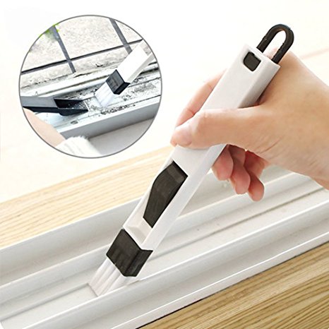 KINGSUNG Window Recess Groove Clean Brush Dustpan Keyboard Drawer Crevice Wash Cleaning Tools