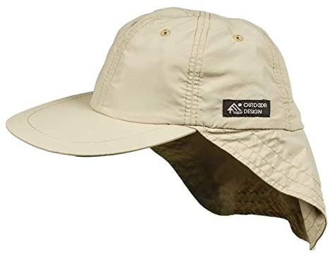 Dorfman Pacific Co. Men's Supplex Flap Fisher Cap