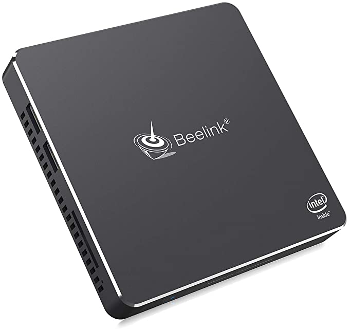 Beelink T45 Mini PC,Windows10 Pro Intel Pentium N4200 (up to 2.5GHz) Ultra-Thin Mini Computer,8GB DDR3/256GB SSD，DIY SSD,Dual HDMI Port,4K HD,Dual WiFi,Support Auto Power On, PXE Boot, WOL, RTC Wake