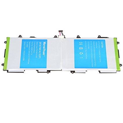 Marval Power Battery for Samsung Galaxy Tab 2 10.1 N8000 N8010 GT-P5113 GT-P7500 GT-P7510