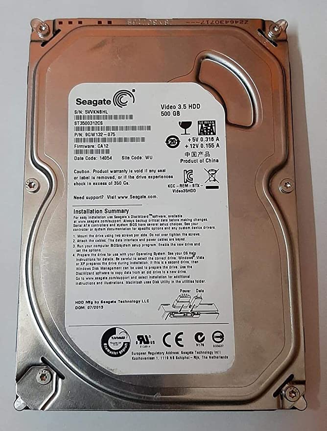 Seagate 500GB Sata Internal Hard Disk Desktop