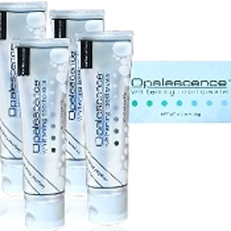 OPALESCENCE Whitening Toothpaste Fluoride Cool Mint - 4 PACK - 4.7oz(133g) X 4