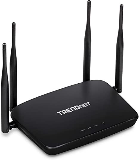TRENDnet AC1200 Dual Band WiFi Router, TEW-831DR, 4 x 5dBi Antennas, Wireless AC 867Mbps, Wireless N 300Mbps