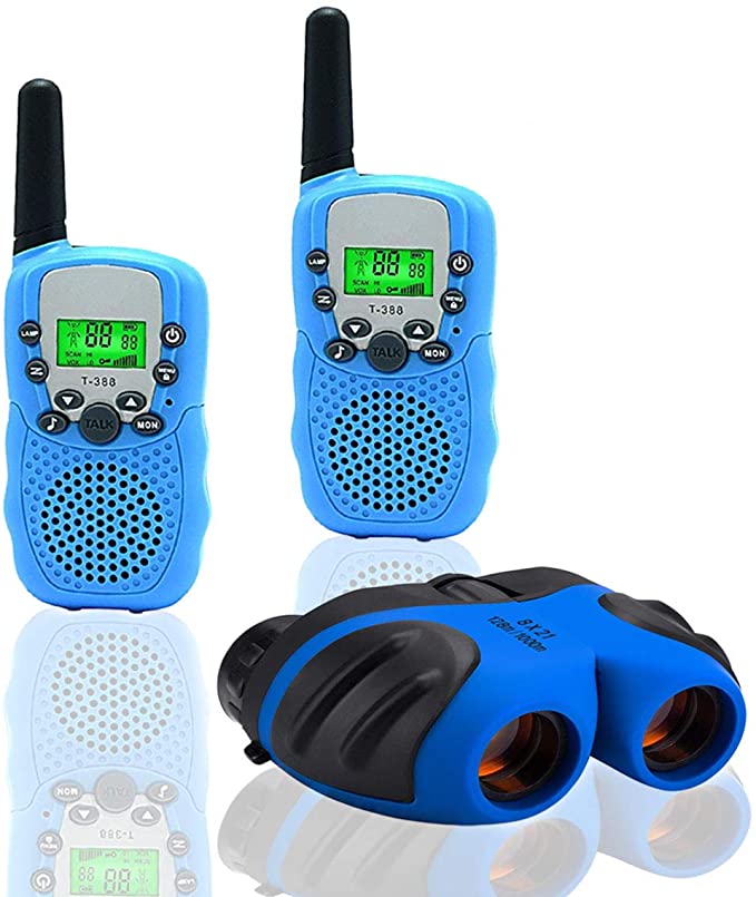 Happy Gift Kids Walkie Talkies and Binoculars for Kids-“Vox Box” Best Gift for Kids,1Set